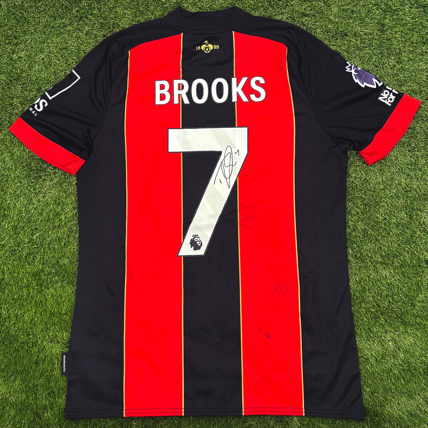 David Brooks Signed Premier League Shirt - Brighton Away 24/25