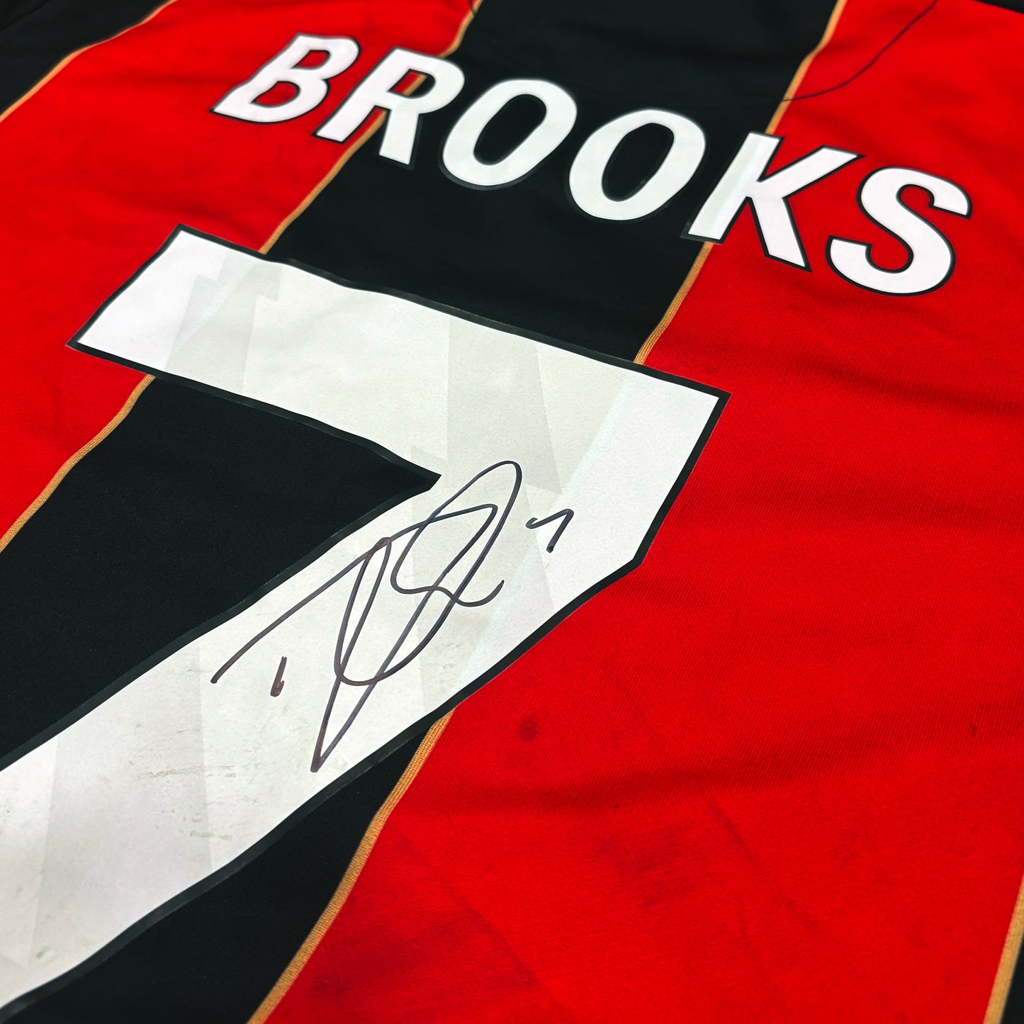 David Brooks Signed Premier League Shirt - Brighton Away 24/25