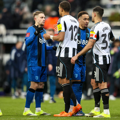 Adrien Truffert Signed FA Cup Round 3 Shirt - Newcastle 25/26