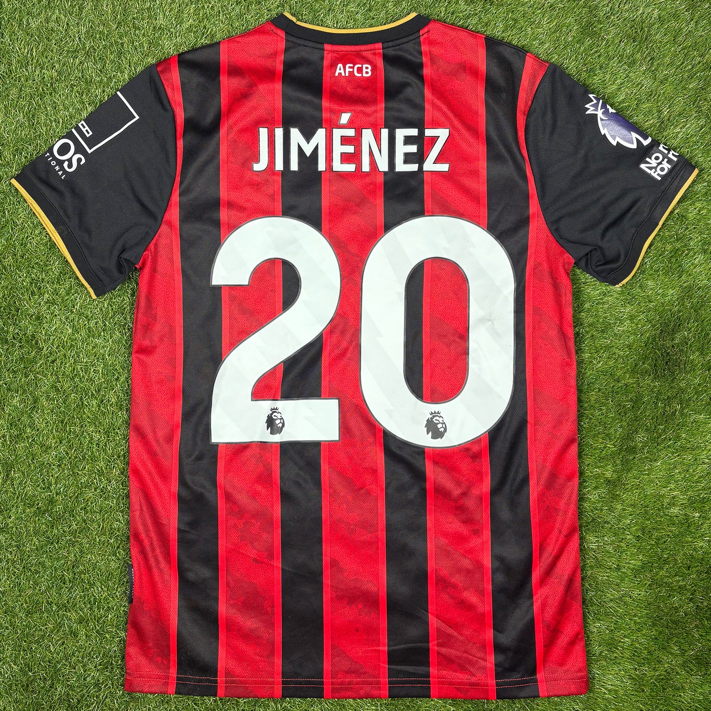 Alex Jiménez Signed Premier League Shirt - Everton Away 25/26