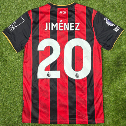 Alex Jiménez Signed Premier League Shirt - Everton Away 25/26