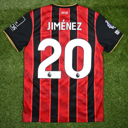 Alex Jimenez Signed Premier League Shirt - Leeds United Away 25/26