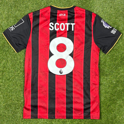 Alex Scott Signed Premier League Shirt - Liverpool Home 25/26