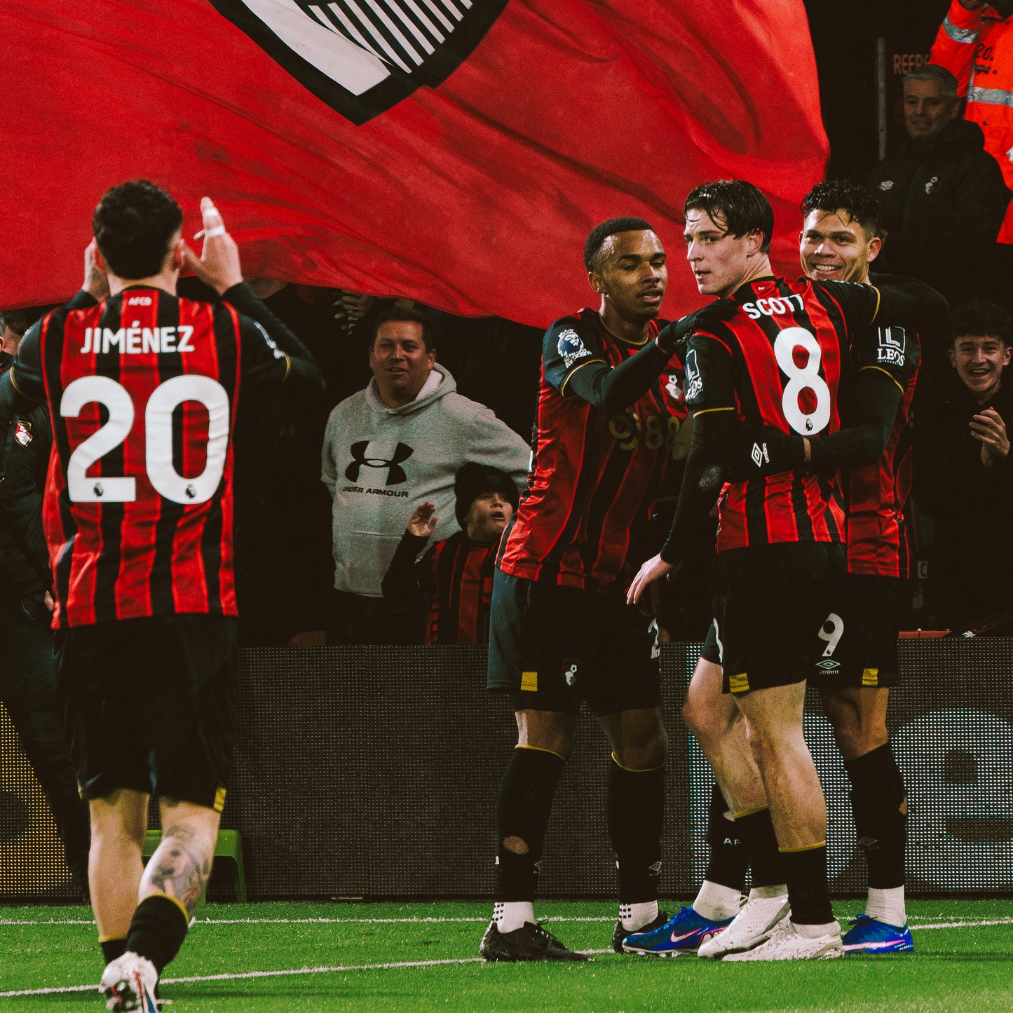 Alex Scott Signed Premier League Shirt - Liverpool Home 25/26