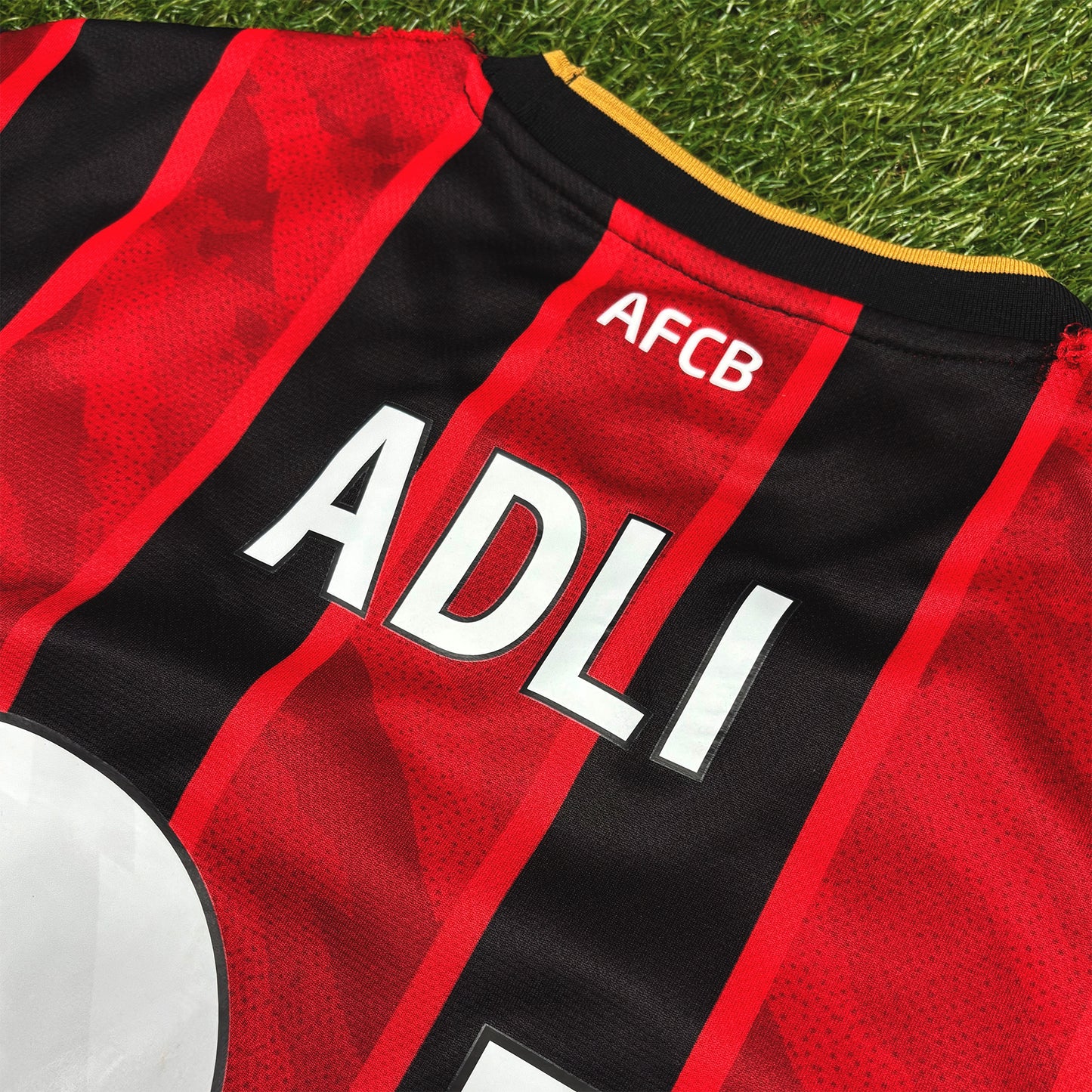 Amine Adli Signed Premier League Shirt - Aston Villa Home 25/26