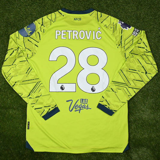 Djordje Petrovic Signed Premier League Summer Series Goalkeeper Shirt