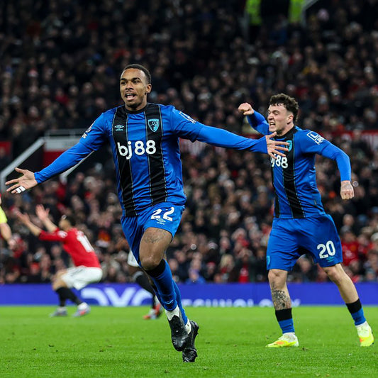 Eli Junior Kroupi Signed Premier League Shirt - Manchester United Away 25/26