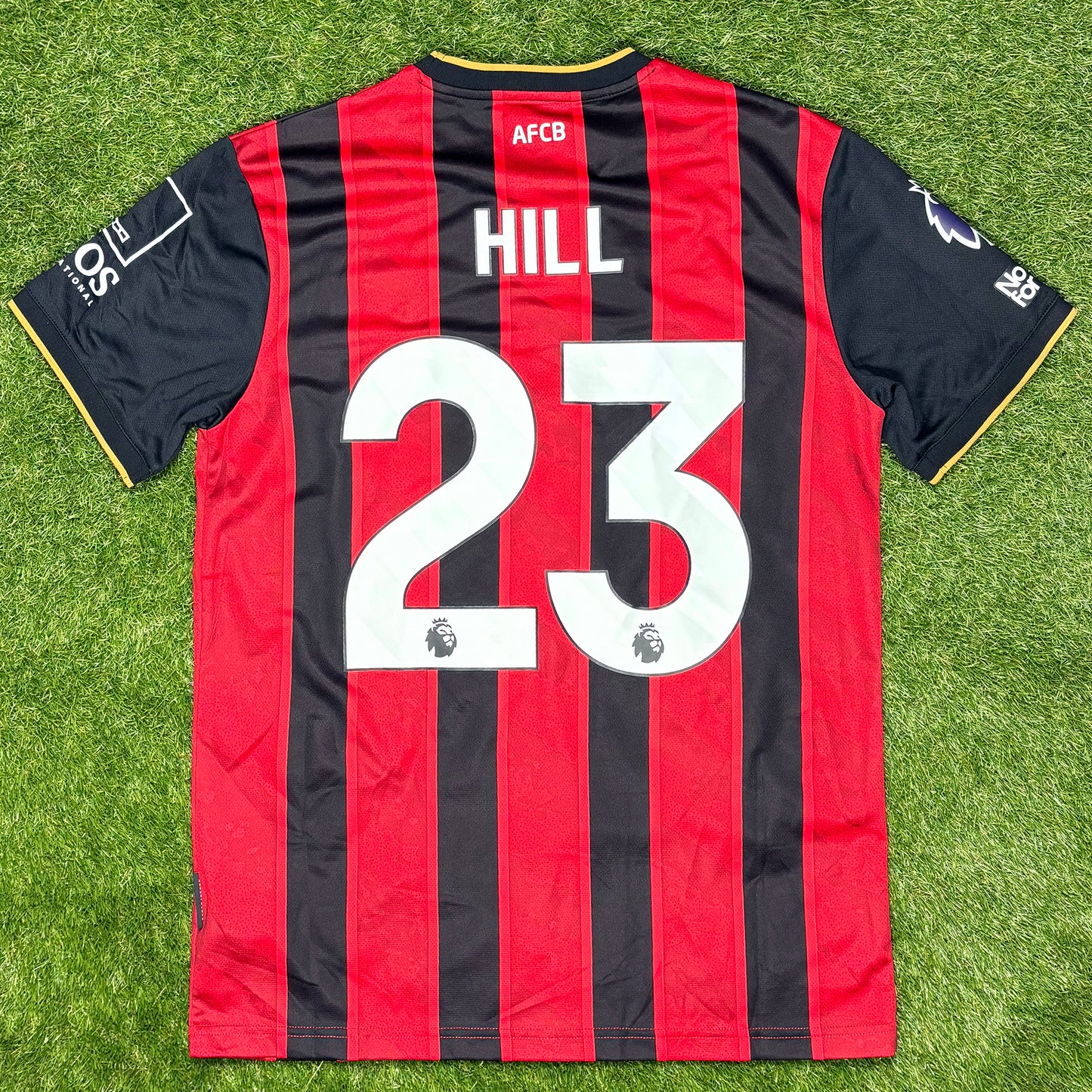 James Hill Signed Premier League Shirt - Everton Away 25/26