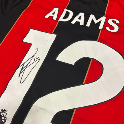Tyler Adams Signed FA Cup Quarter Final Shirt - Manchester City Home 24/25